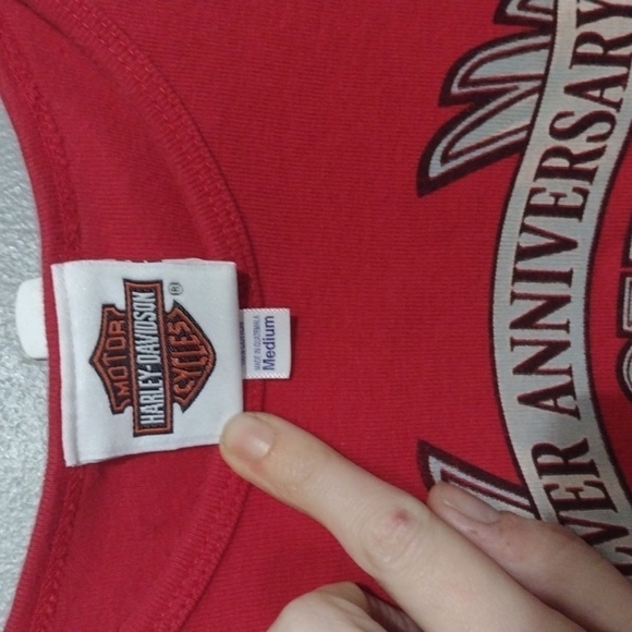 HARLEY Davidson Love Ride 2008 Scoop Neck Tee - Picture 2 of 9